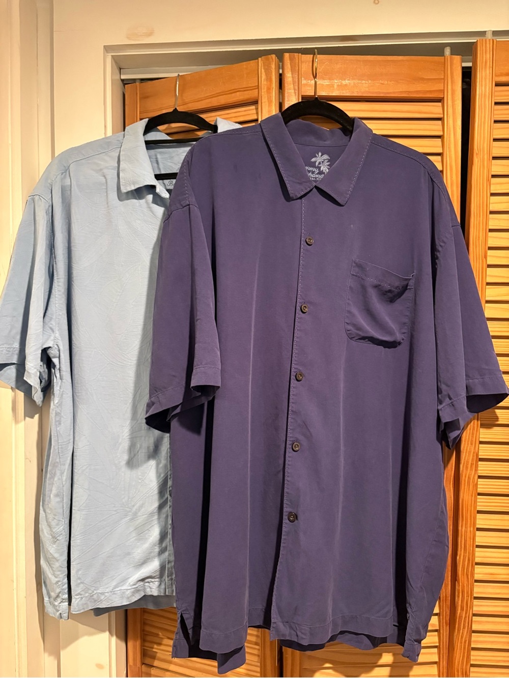 Silk Tommy Bahama Men's Short-Sleeve Button-Up Shirts Set of 2 Resort Beach XXL